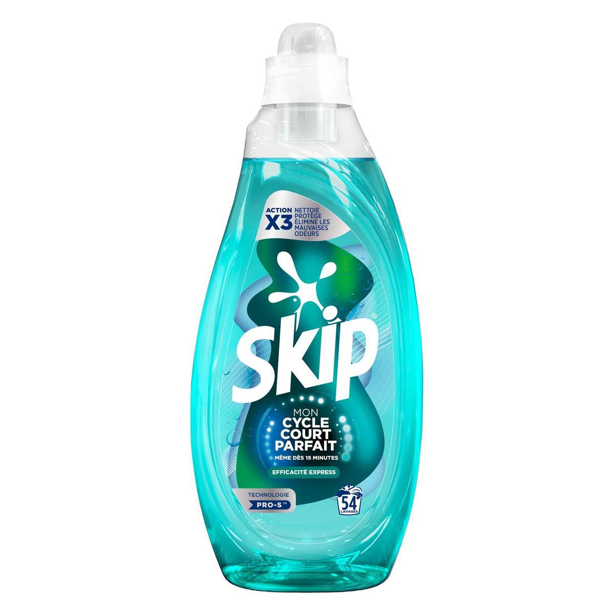8720181516009 - Skip - Lessive liquide Cycle court Efficacité Express