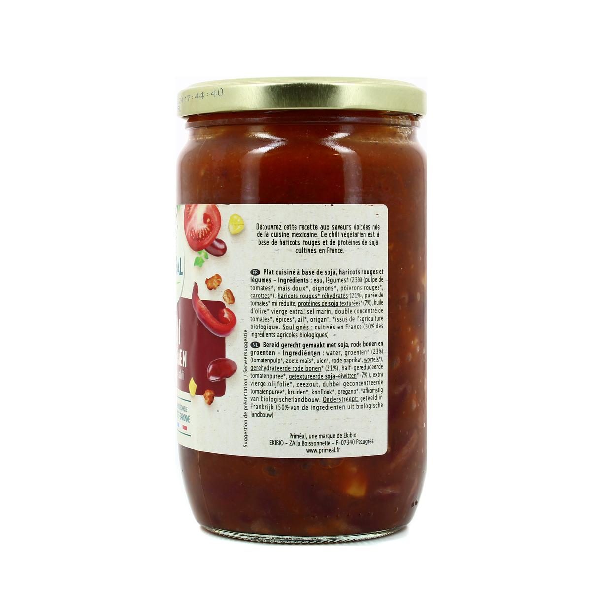 3380380096709 - Priméal - Chili végétarien bio