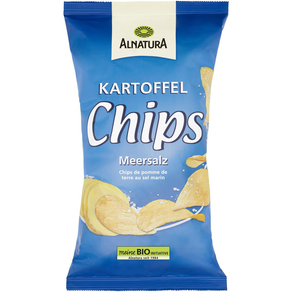 4104420056909 - Alnatura - Chips de pommes de terre bio au sel marin bio