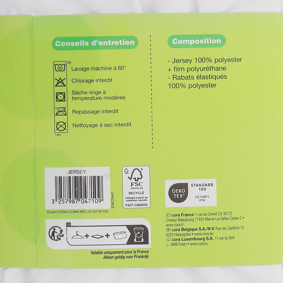 3257987047109 - Influx - Protège matelas Jersey