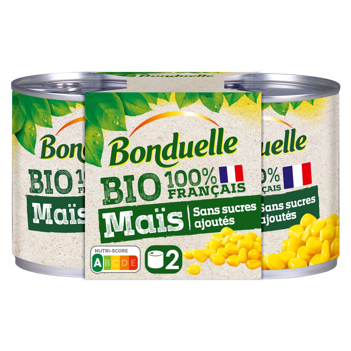 3083681127409 - Bonduelle - Maïs sans sucre ajoutés bio 