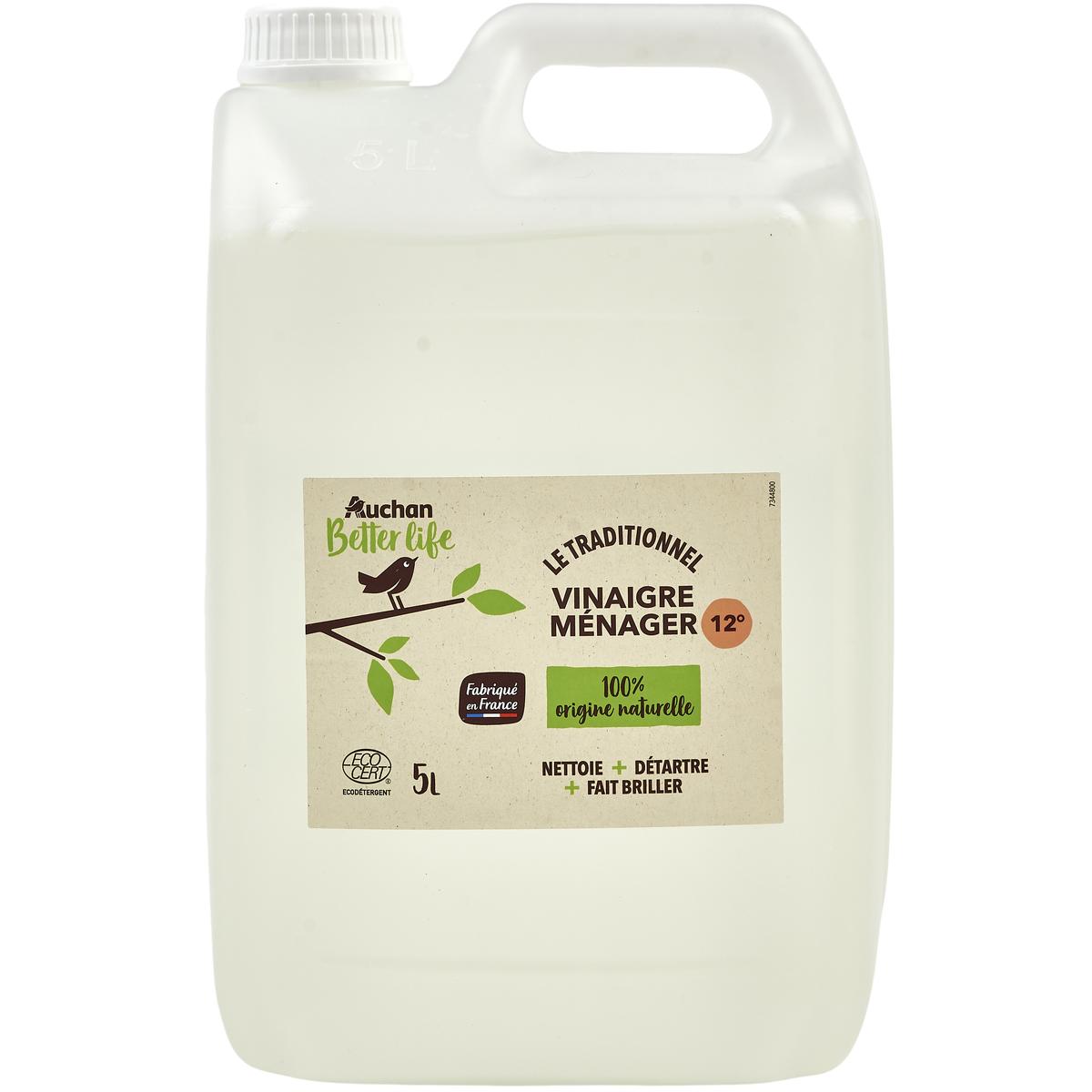 3596710497409 - Auchan Better Life - Vinaigre ménager Ecocert