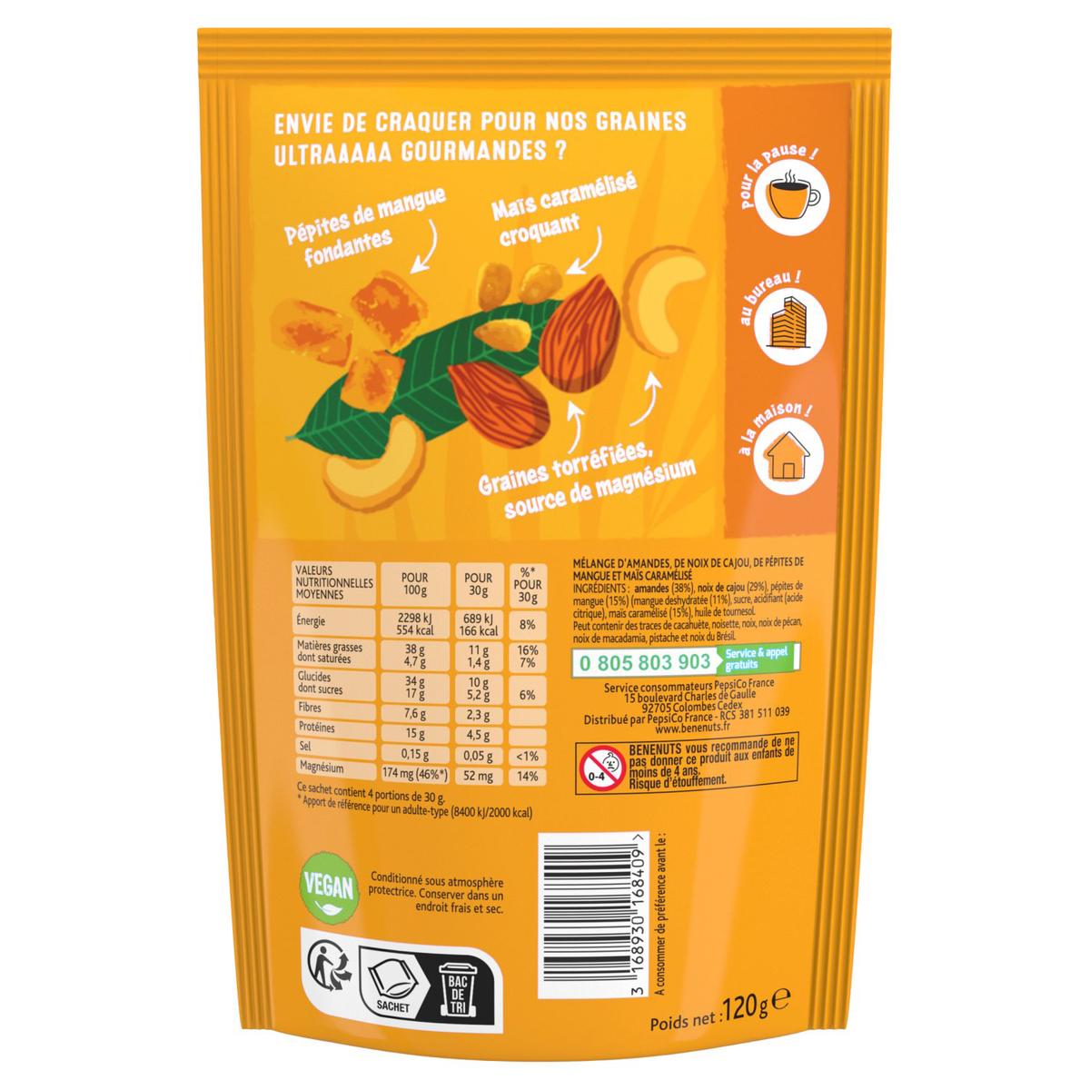 3168930168409 - Benenuts - Plaisir brut sur le bout de la mangue