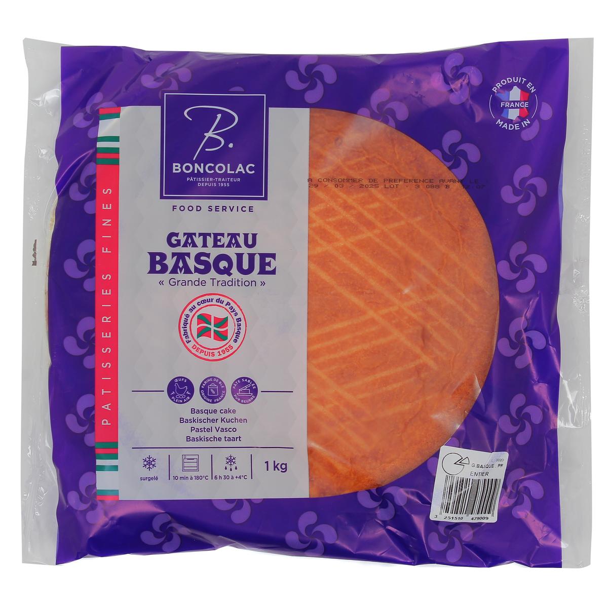 3251510479009 - Boncolac - Gâteau basque