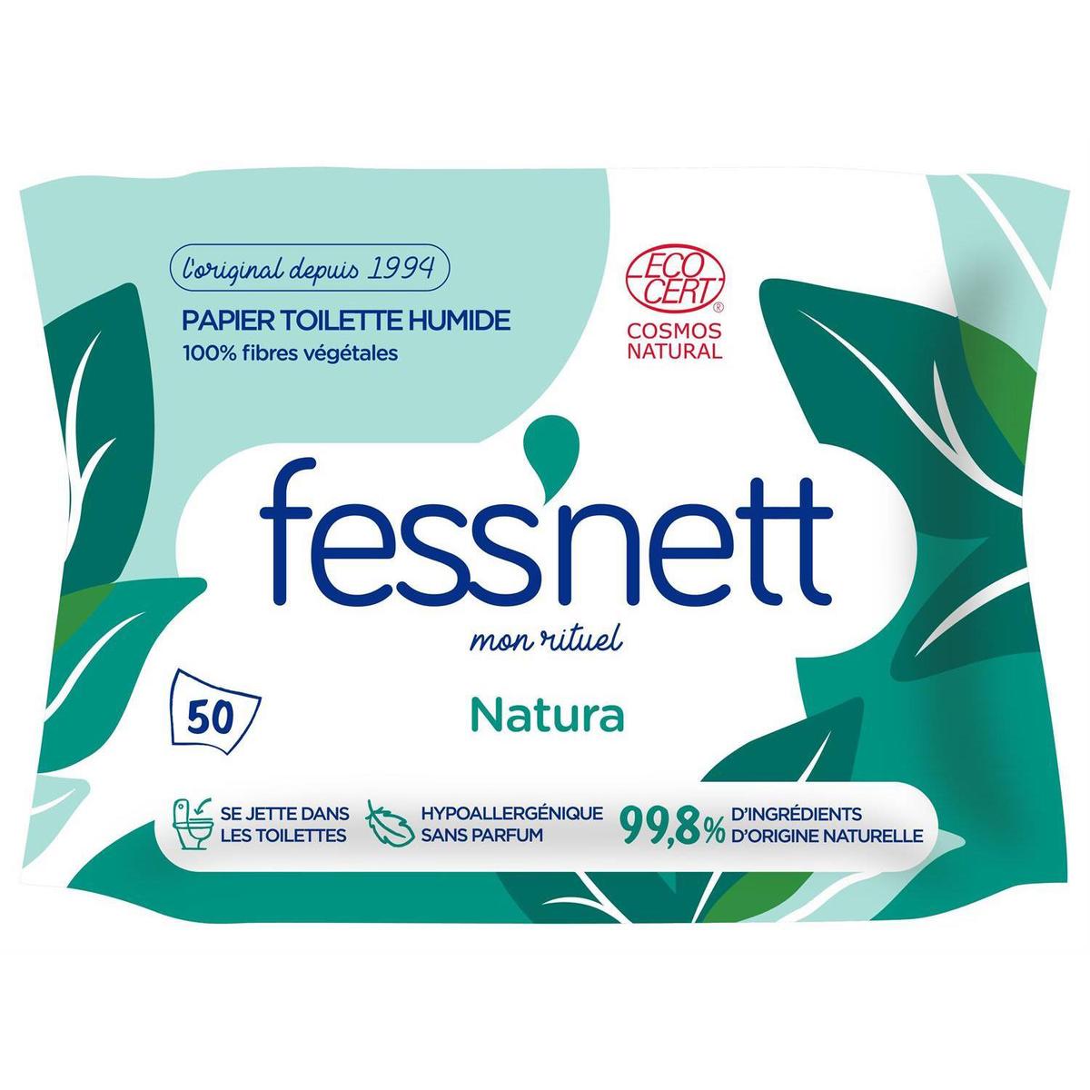 4008455520810 - Fess Net - Lingette papier toilette natura