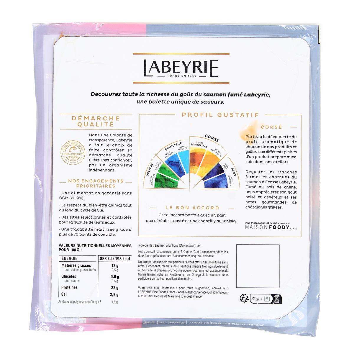 3033610072010 - Labeyrie - Saumon Fumé Le Boisé d'Ecosse