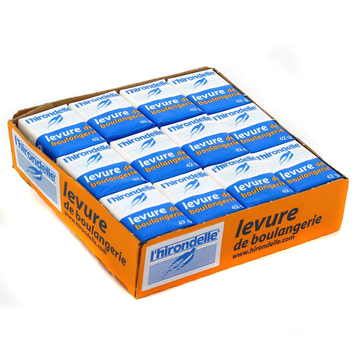 Livraison A Domicile L Hirondelle Levure Boulangere Fraiche 12x42g