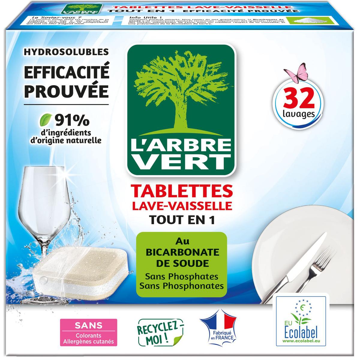 3450601046810 - L'arbre Vert - Tablette lave vaisselle efficaces Tout en 1