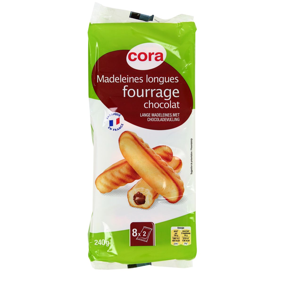  Livraison   domicile Cora  Madeleines longues fourrage 