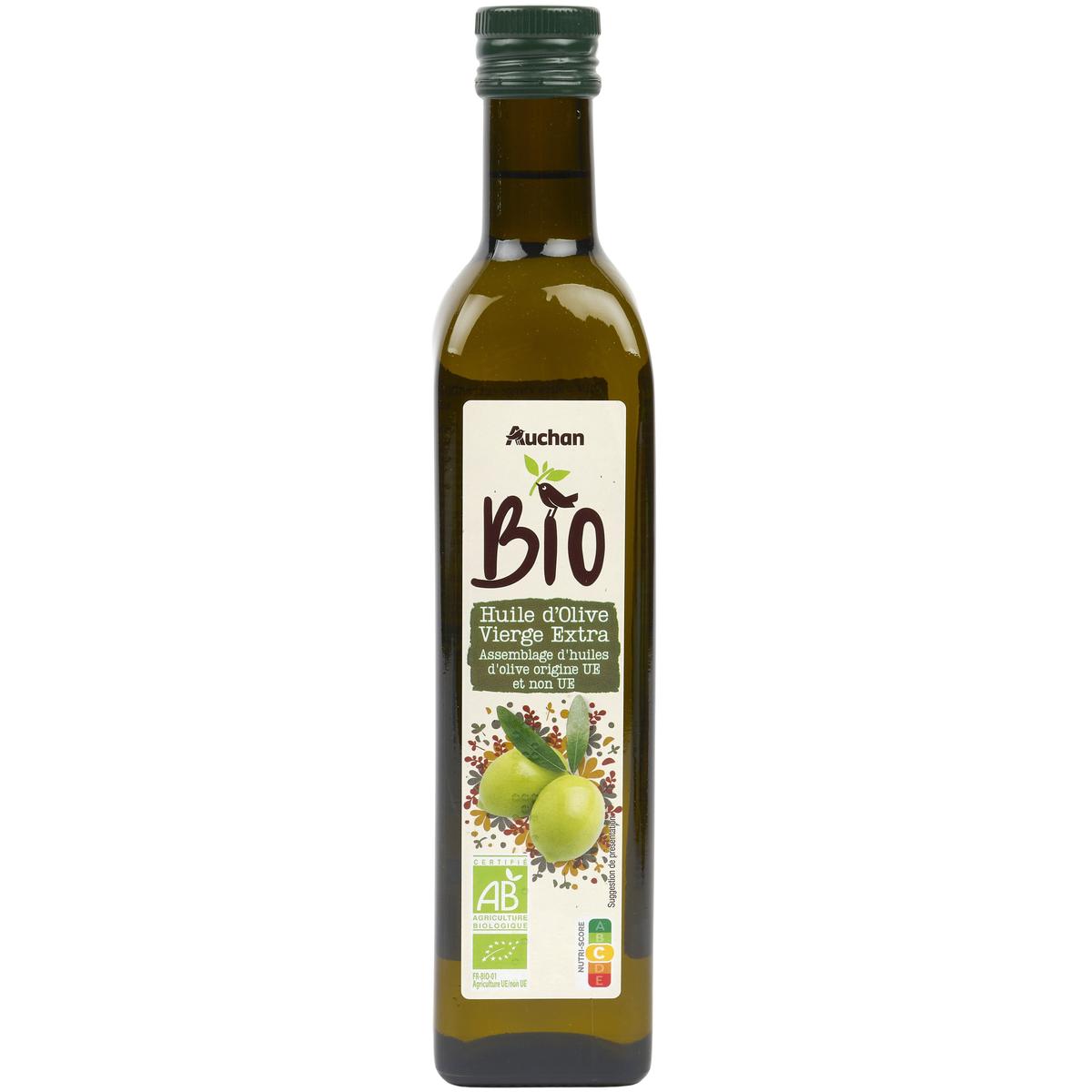 3596710477210 - Auchan BIO - Huile d'Olive vierge extra Bio