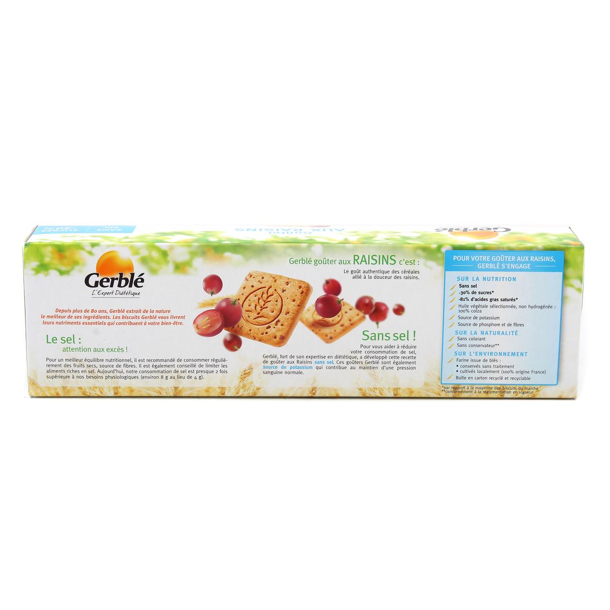 Livraison A Domicile Gerble Gouter Aux Raisins 360g