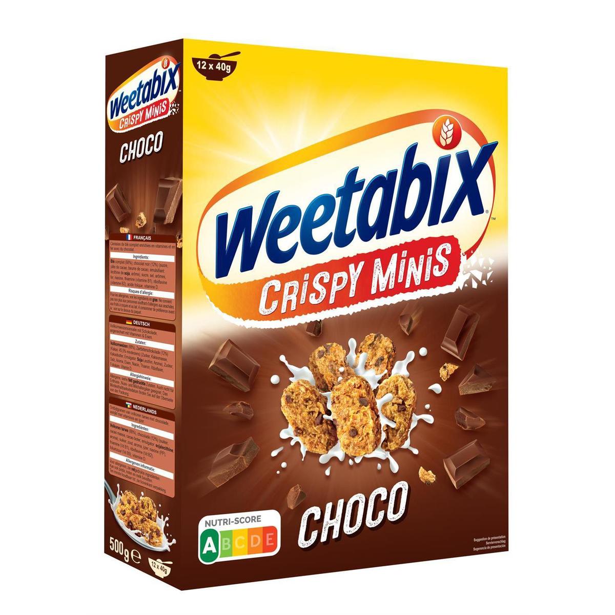 5010029229110 - Weetabix - Céréales crispy mini chocolat