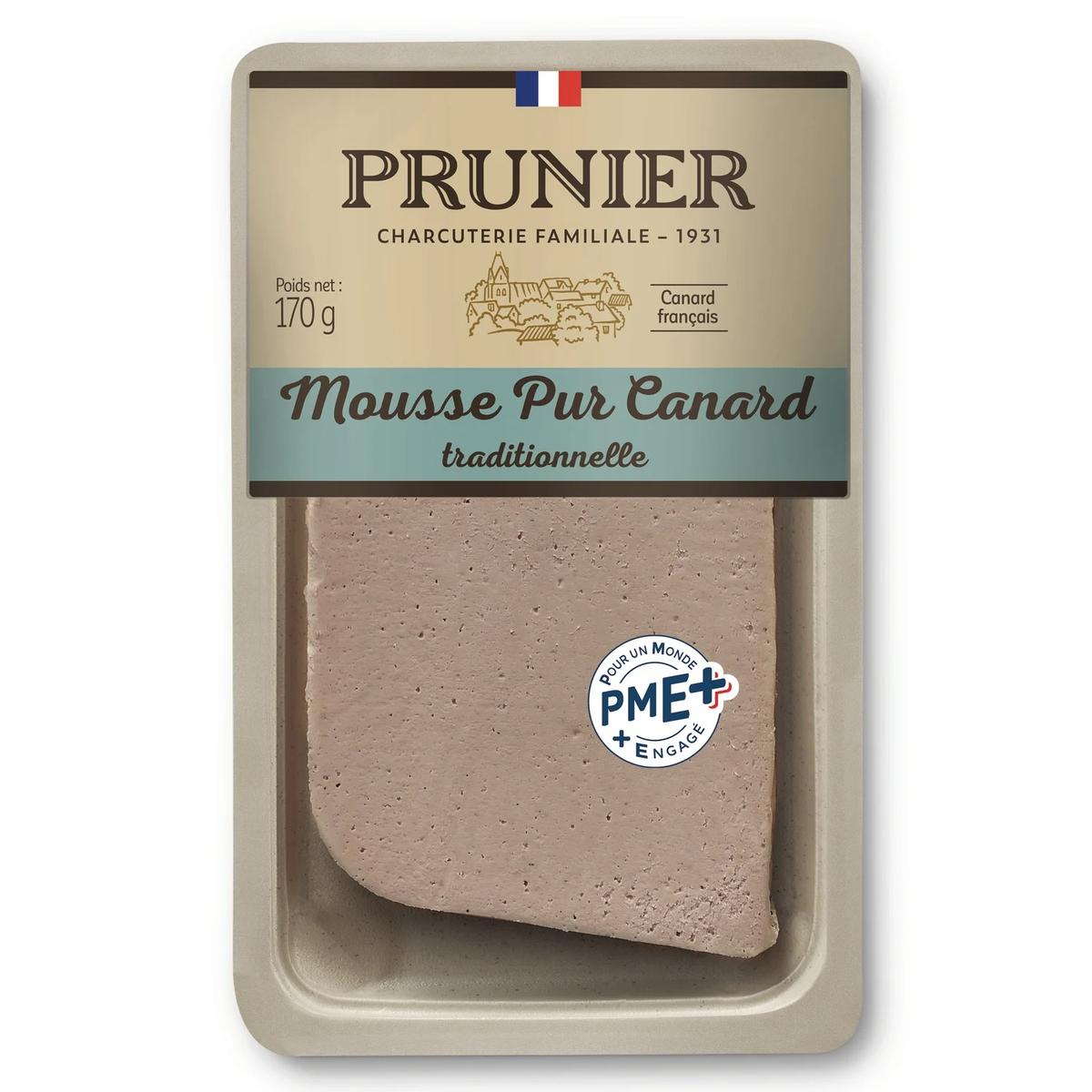 3350240730111 - Prunier - Mousse Pur Canard Traditionnelle