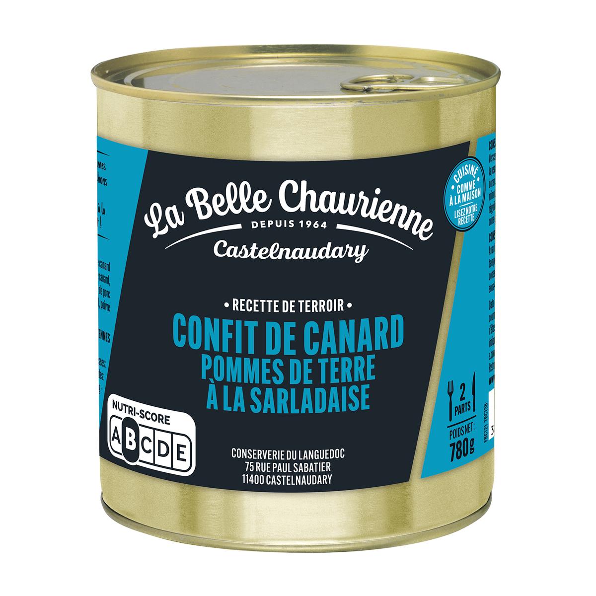 3245361341011 - La Belle Chaurienne - Confit de Canard avec Pommes de Terre à la Sarladaise