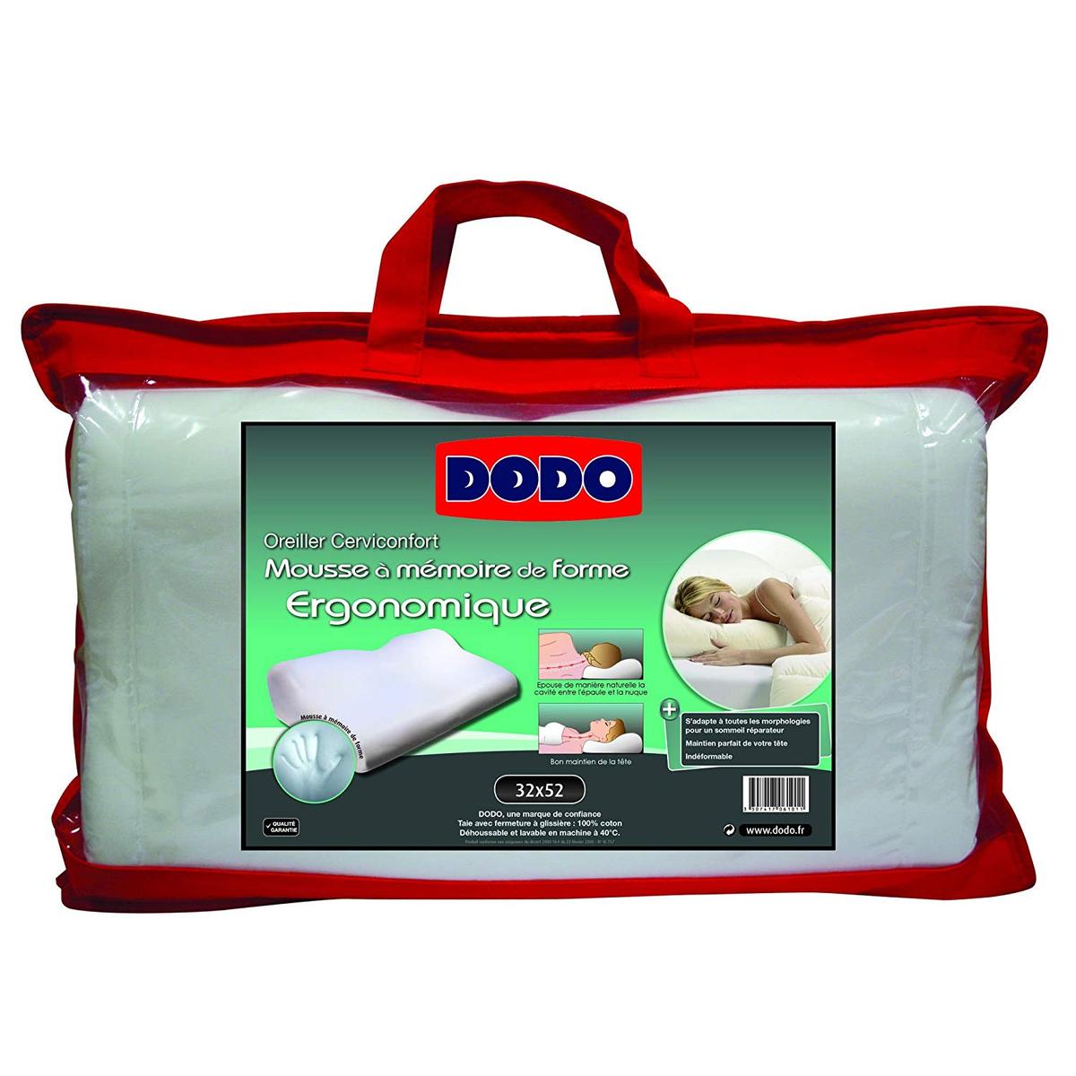 Acheter Promotion Dodo Oreiller ergonomique cerviconfort, 32 x 52 cm