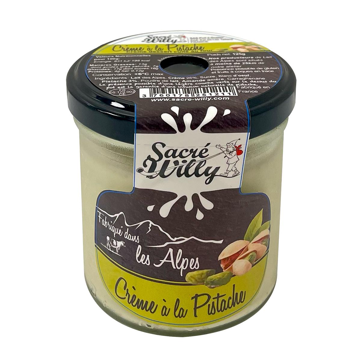 3760178251211 - Sacré Willy - Crème au Four à la Pistache