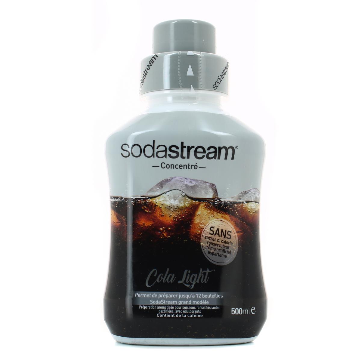 Sodastream Concentré Sirop Cola Sans Sucres, 500ml : : Epicerie
