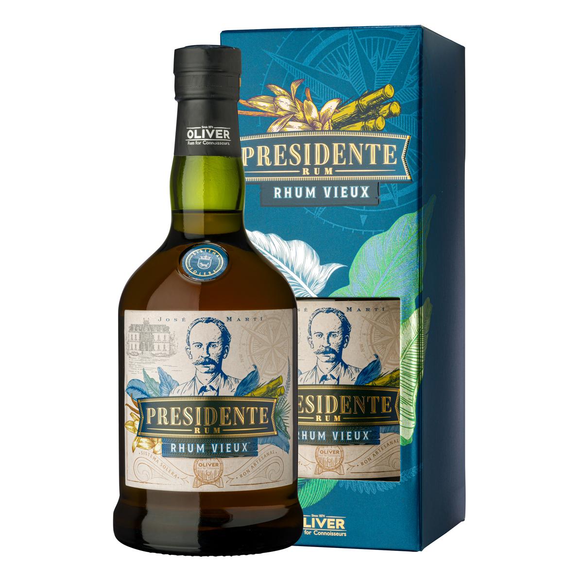 7466871102411 - Presidente Marti - Rhum Vieux 15 ans 40°