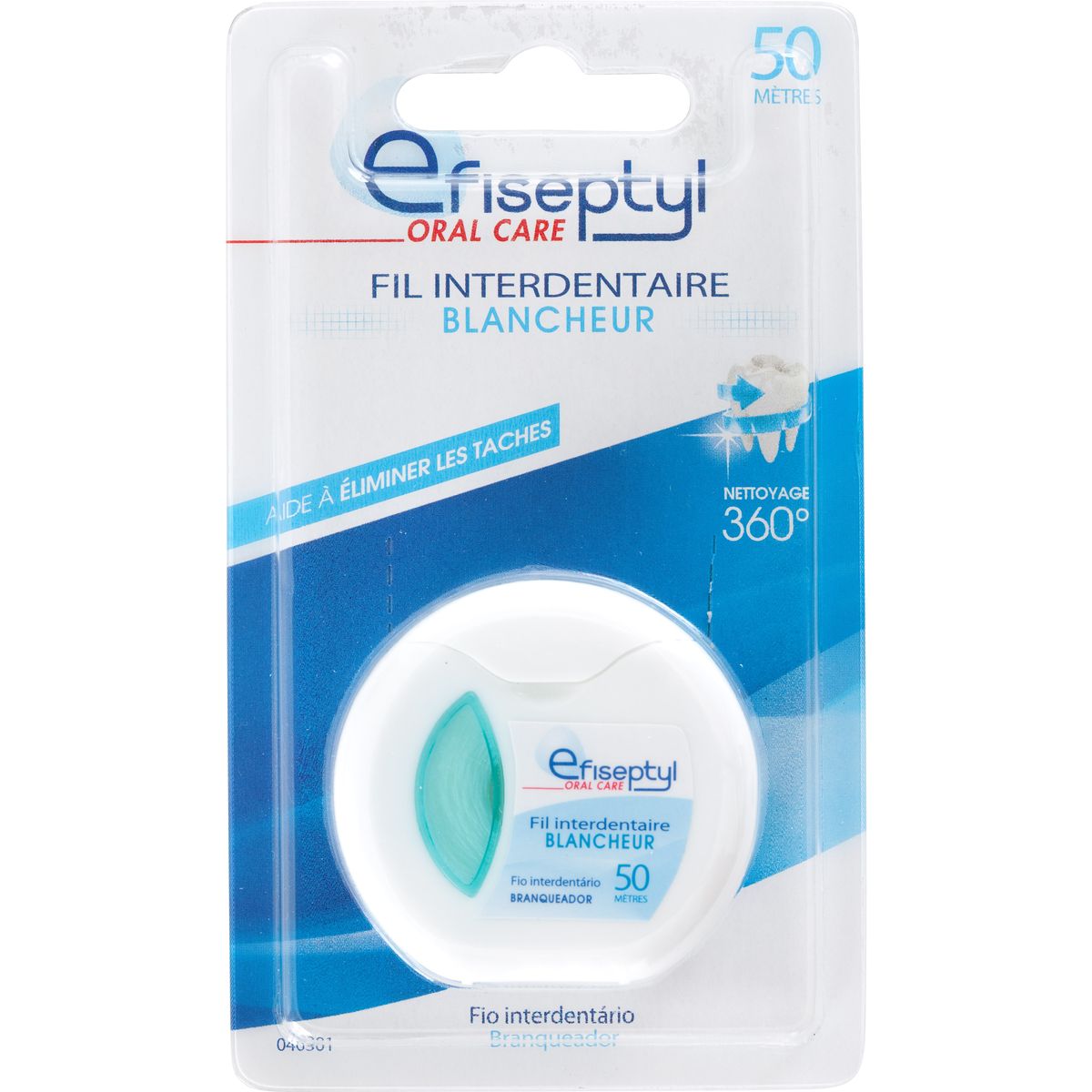 3031440403011 - Efiseptyl - Fil interdentaire blanchissant