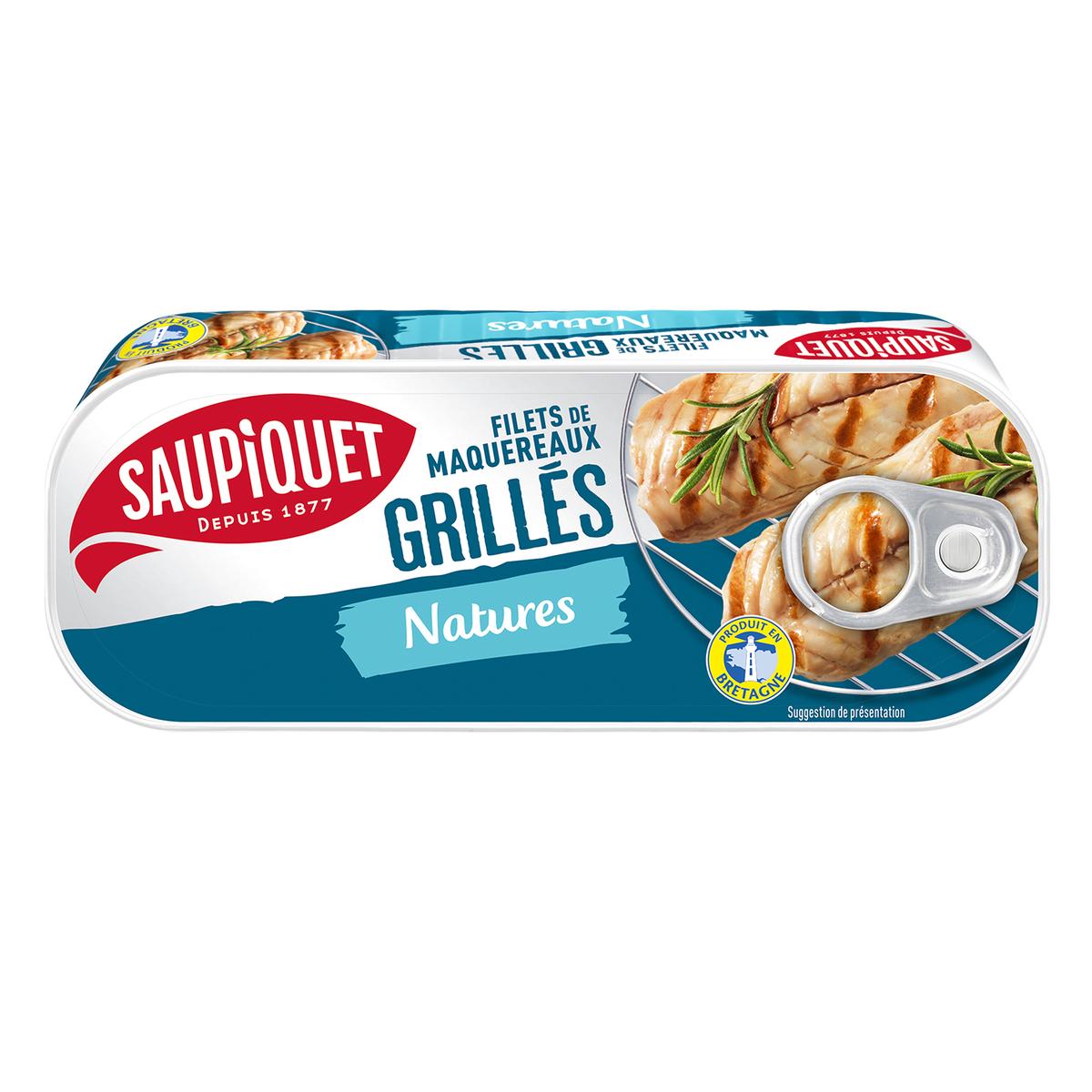 3165950216011 - Saupiquet - Filets de Maquereaux Grillés Natures