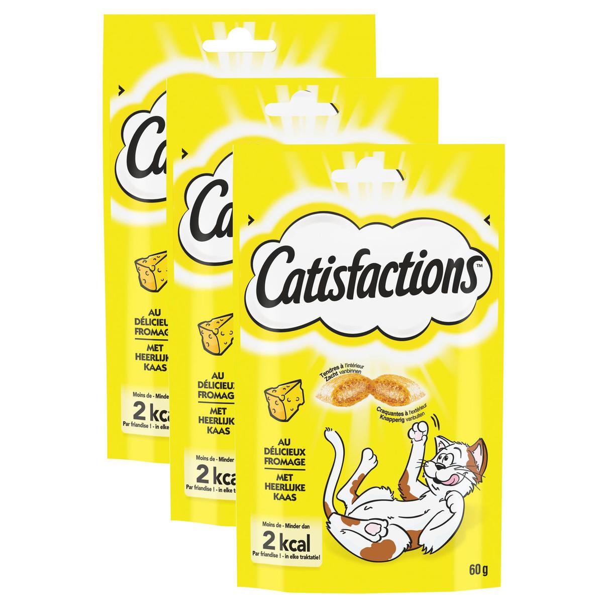 2050000399411 - Catisfactions - Friandises Fromage pour chat et chaton