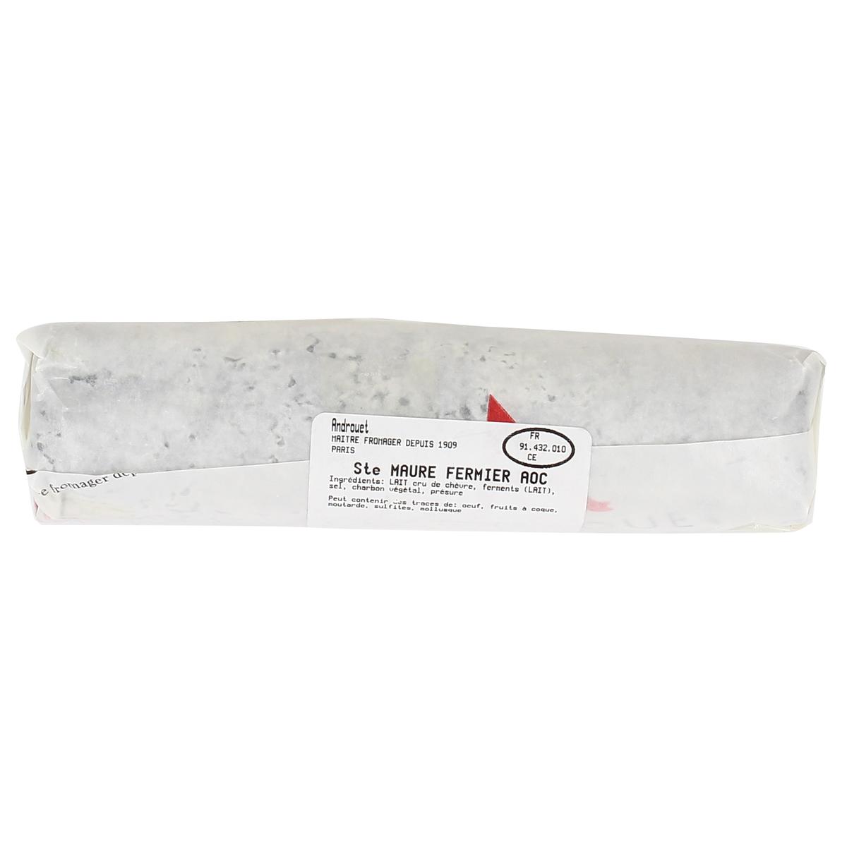 2140341000012 - Androuet, Maître Fromager - Sainte-Maure de Touraine Fermier AOP - Lait de chèvre cru