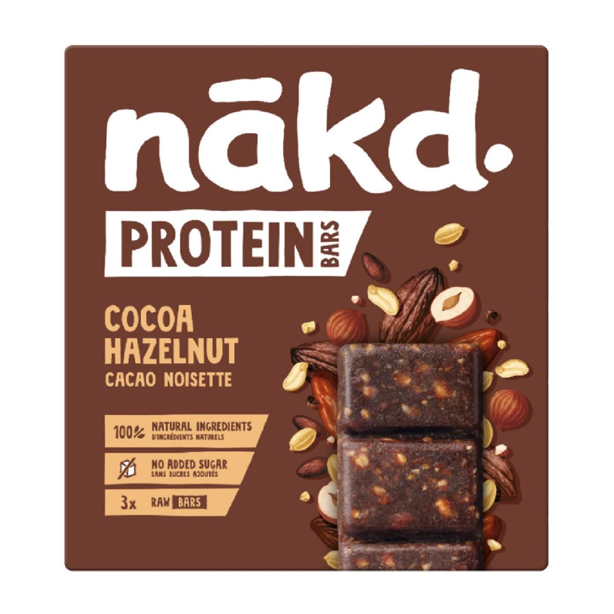 5060088700112 - NAKD - Barres Protéiné Cacao Noisettes