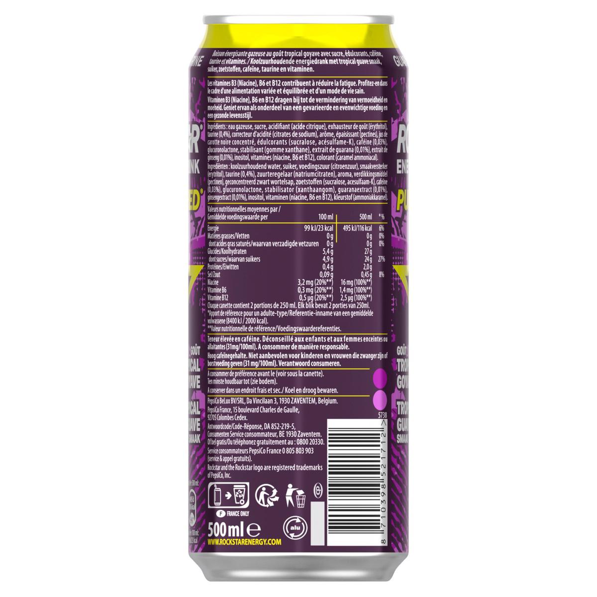 8710398521712 - Rockstar - Energisant tropical goyave