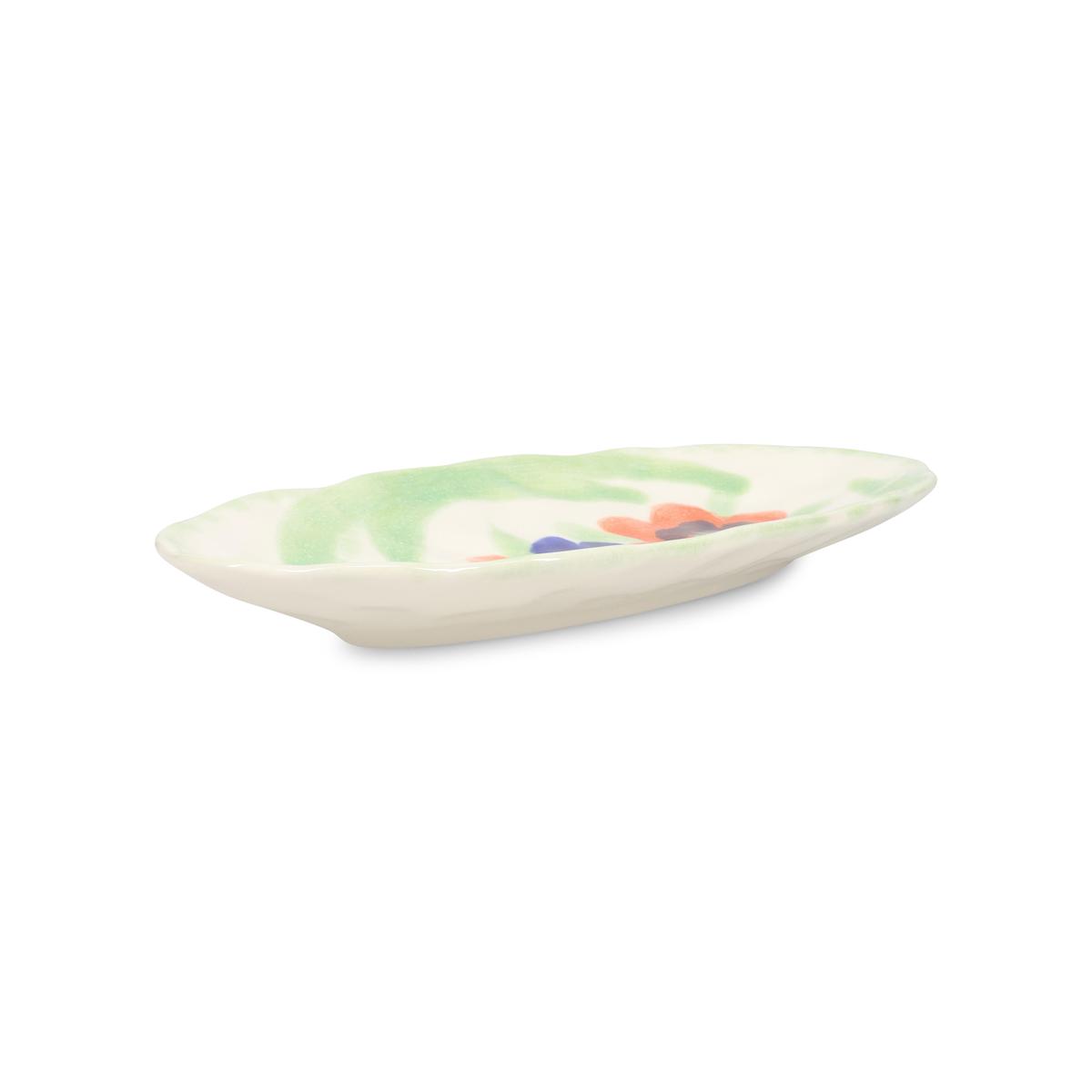 5410595771912 - Collection Fleur - Plat à servir 30,5x15,5cm Fleur