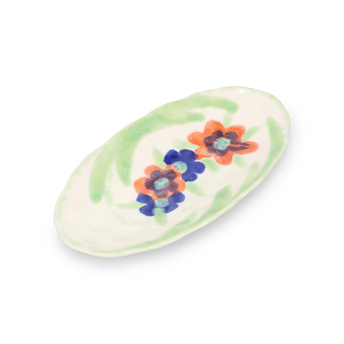5410595771912 - Collection Fleur - Plat à servir 30,5x15,5cm Fleur