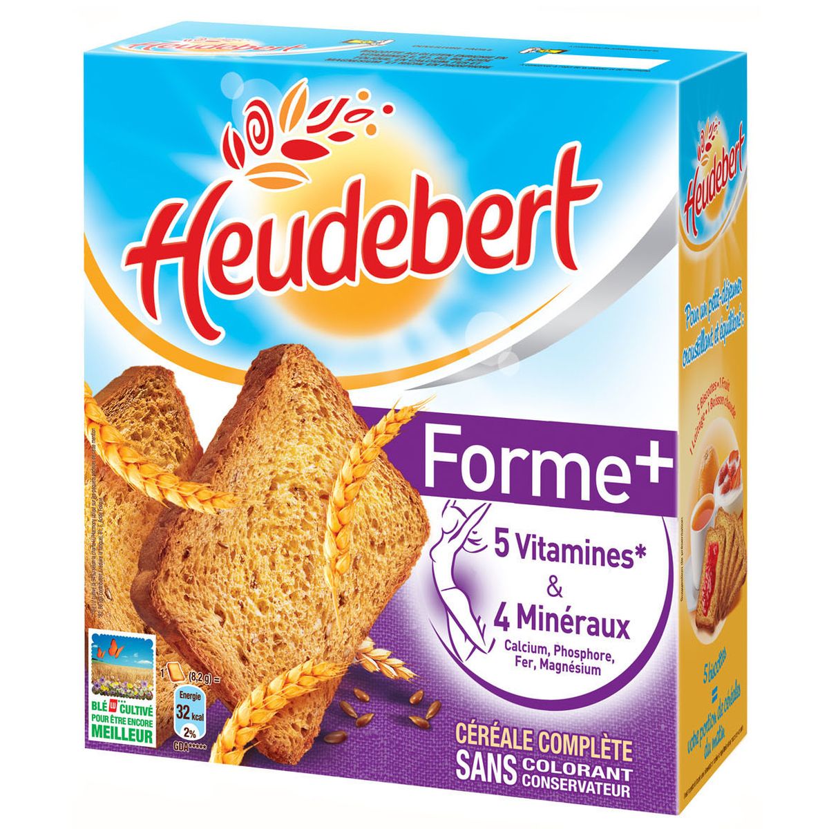 Nouveaux : les biscottes Heudebert BIO - Carrefour Réunion