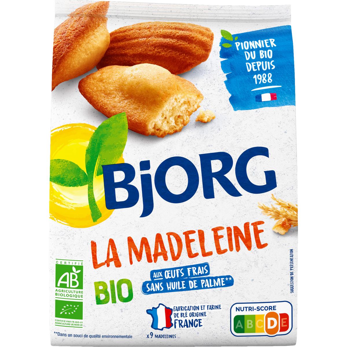 3229820764412 - Bjorg - Madeleine aux oeufs frais Bio