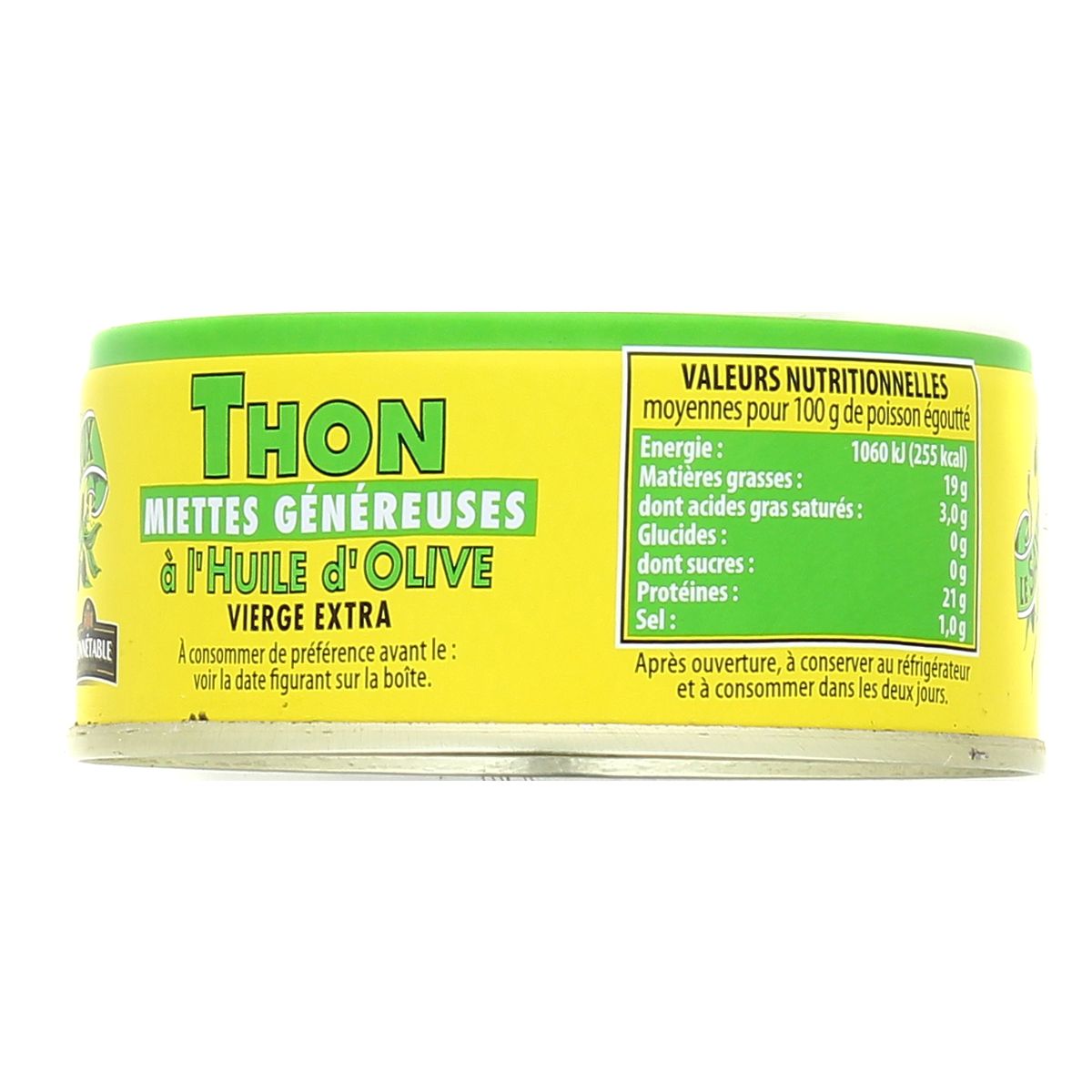 3263670344912 - Le Savoureux - Miettes de Thon à l'Huile d'Olive vierge extra