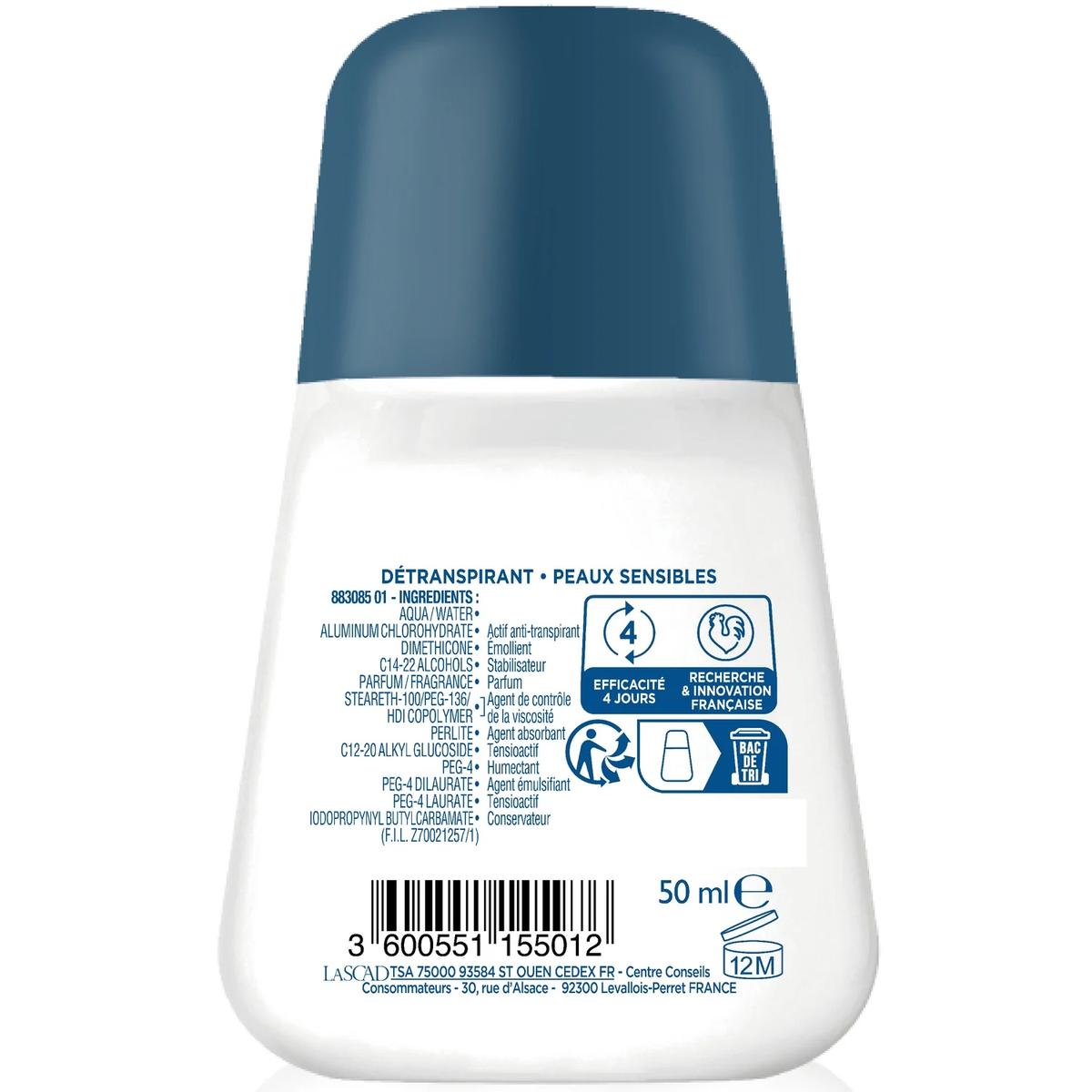 3600551155012 - Narta - Déodorant bille Anti-irritations Peaux sensibles Resixyl