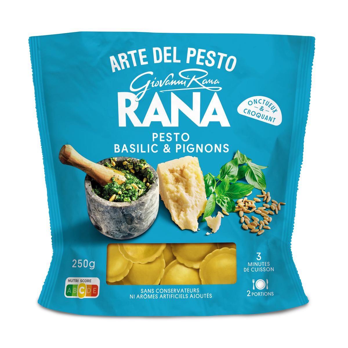 8001665725712 - Giovanni Rana - Raviolis Frais Pesto Basilic & Pignons