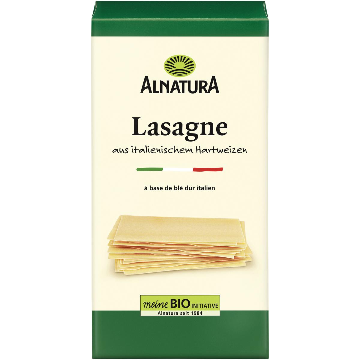 4104420236912 - Alnatura - Lasagne 100% Blé Dur Bio