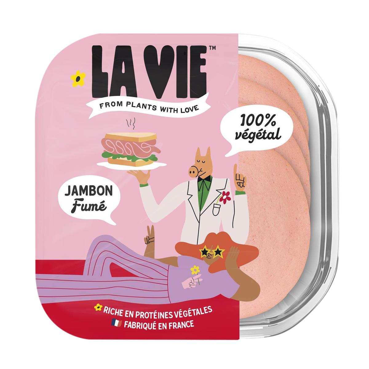 3770018078212 - La Vie - Bacon Végétal Arôme Fumée