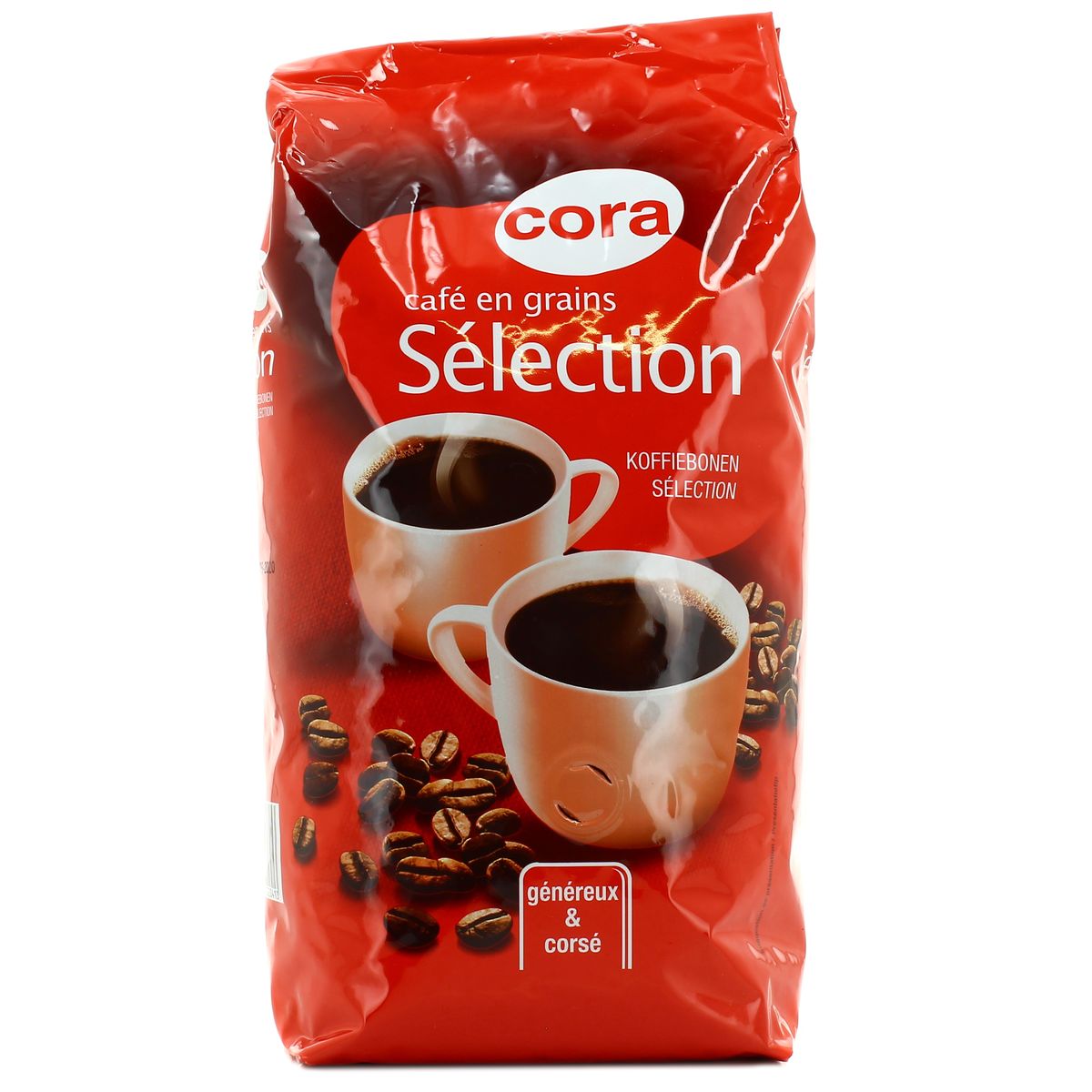 Livraison à domicile Cora Selection, café en grain, 1kg