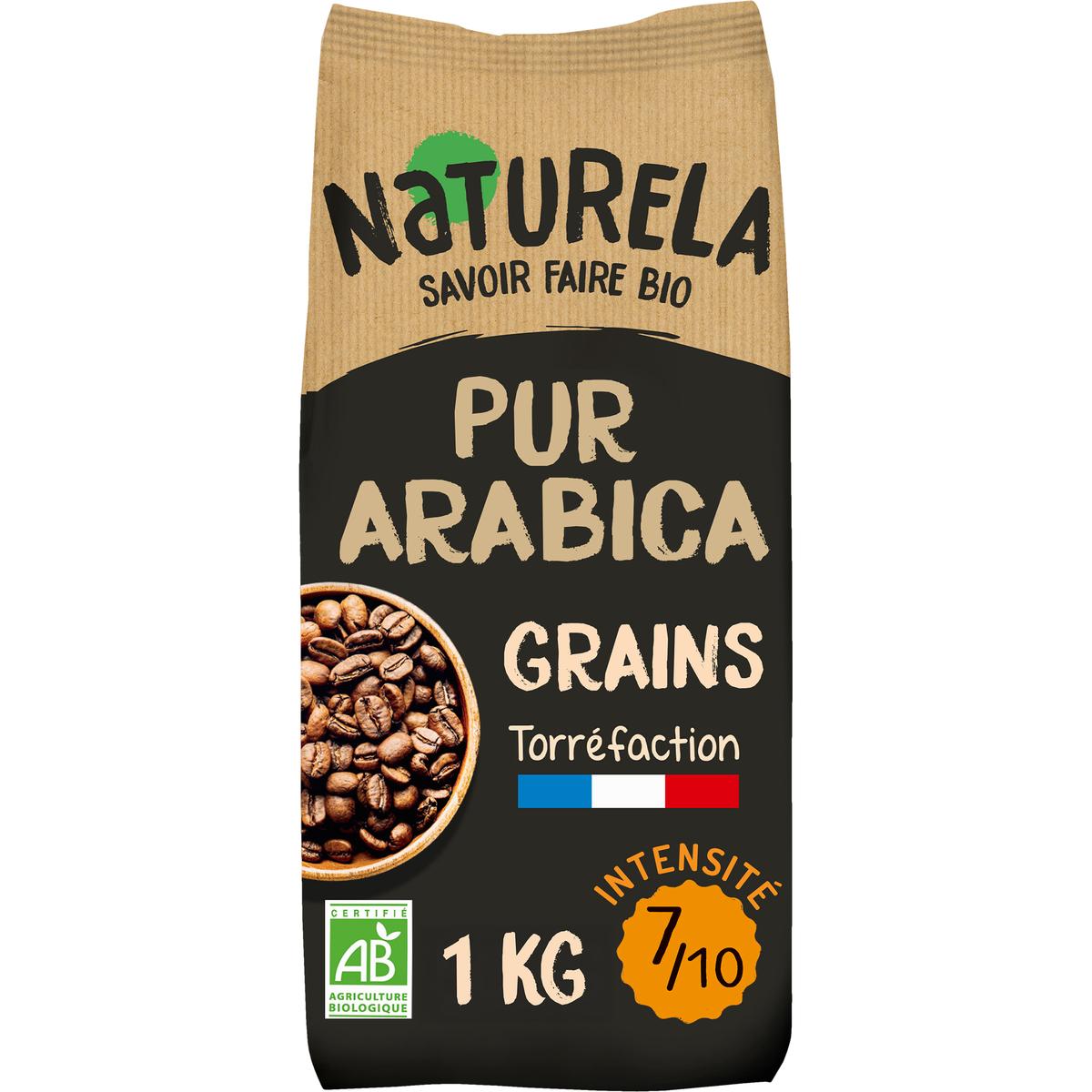 3700110003713 - Naturela - Café en grains Pur Arabica Bio