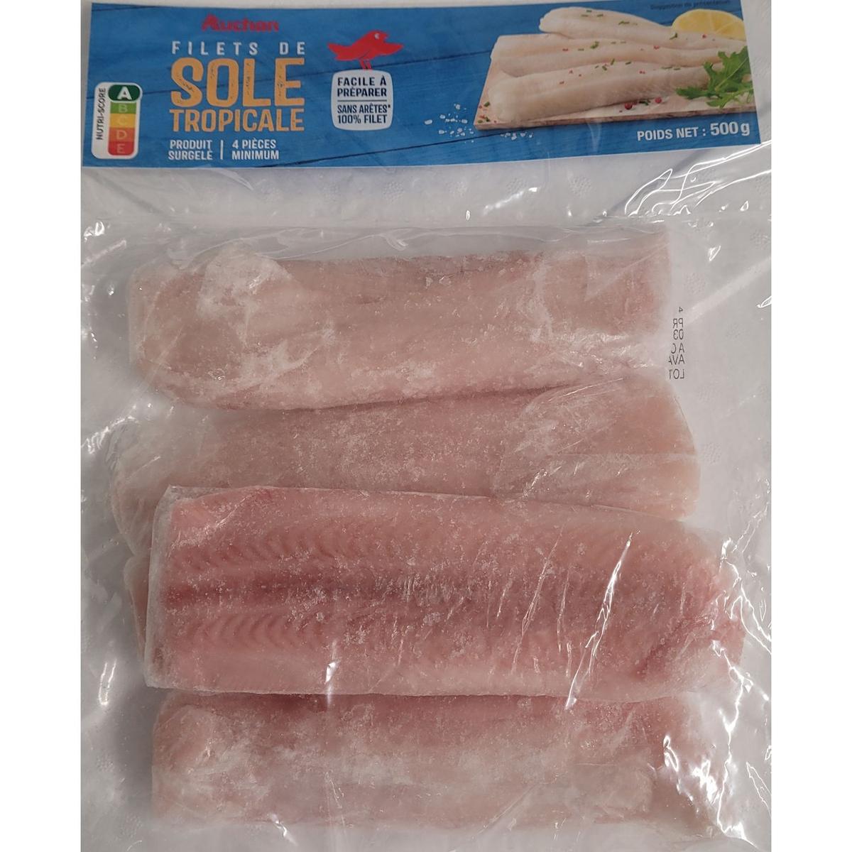 3254560104013 - Auchan - Filets de sole tropicale