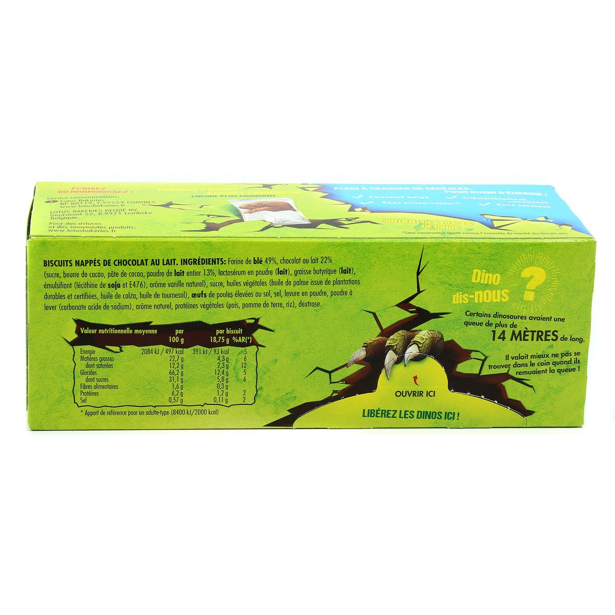 5410126004113 - Lotus - Dinosaurus Chocolat au Lait