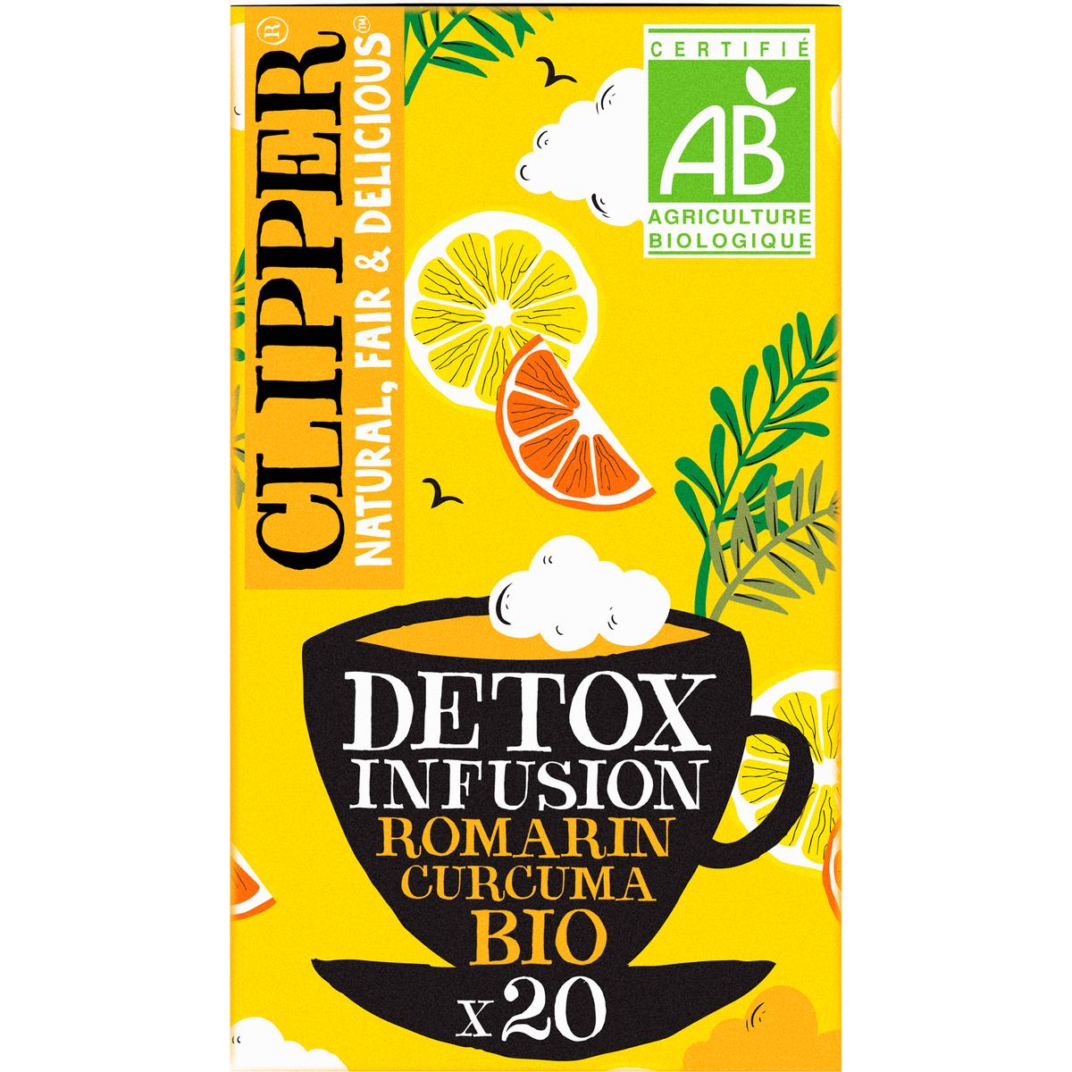 5021991944413 - Clipper - Infusion Detox Romarin Bio - 20 sachets