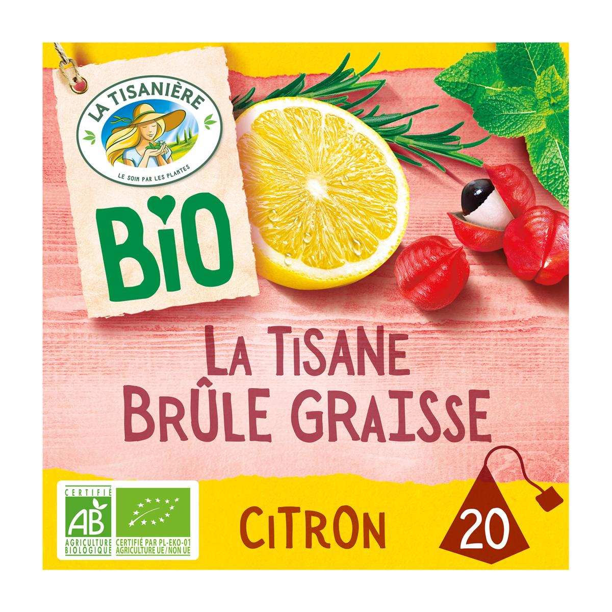 3042062007013 - La Tisanière - Tisane brûle graisse citron bio 30g