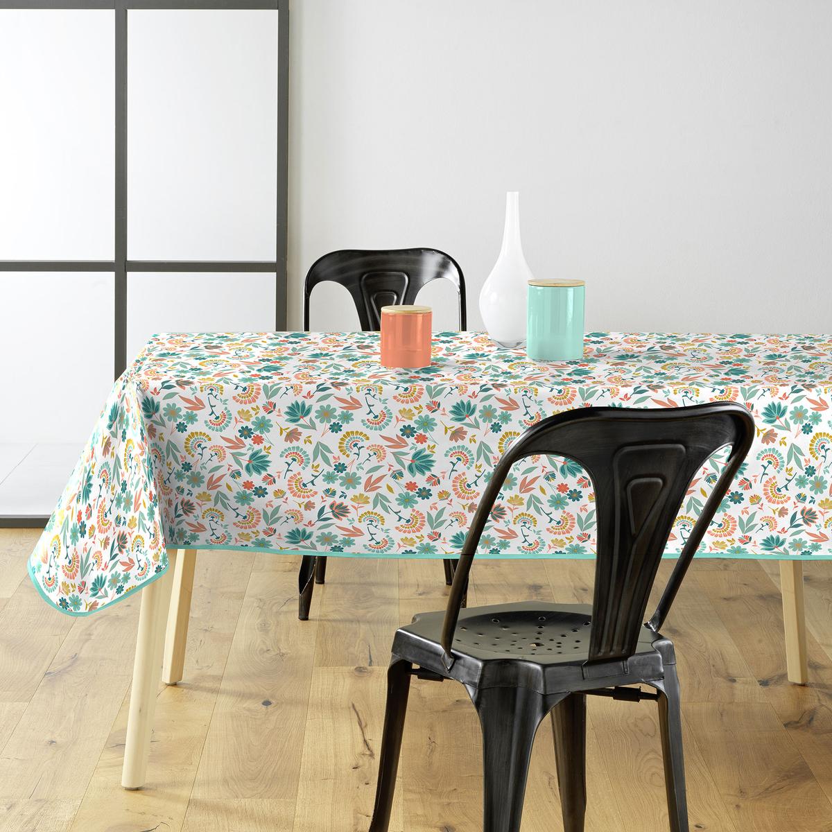 3574387107913 - Douceur D Interieur - Nappe rectangle en PVC Indiana