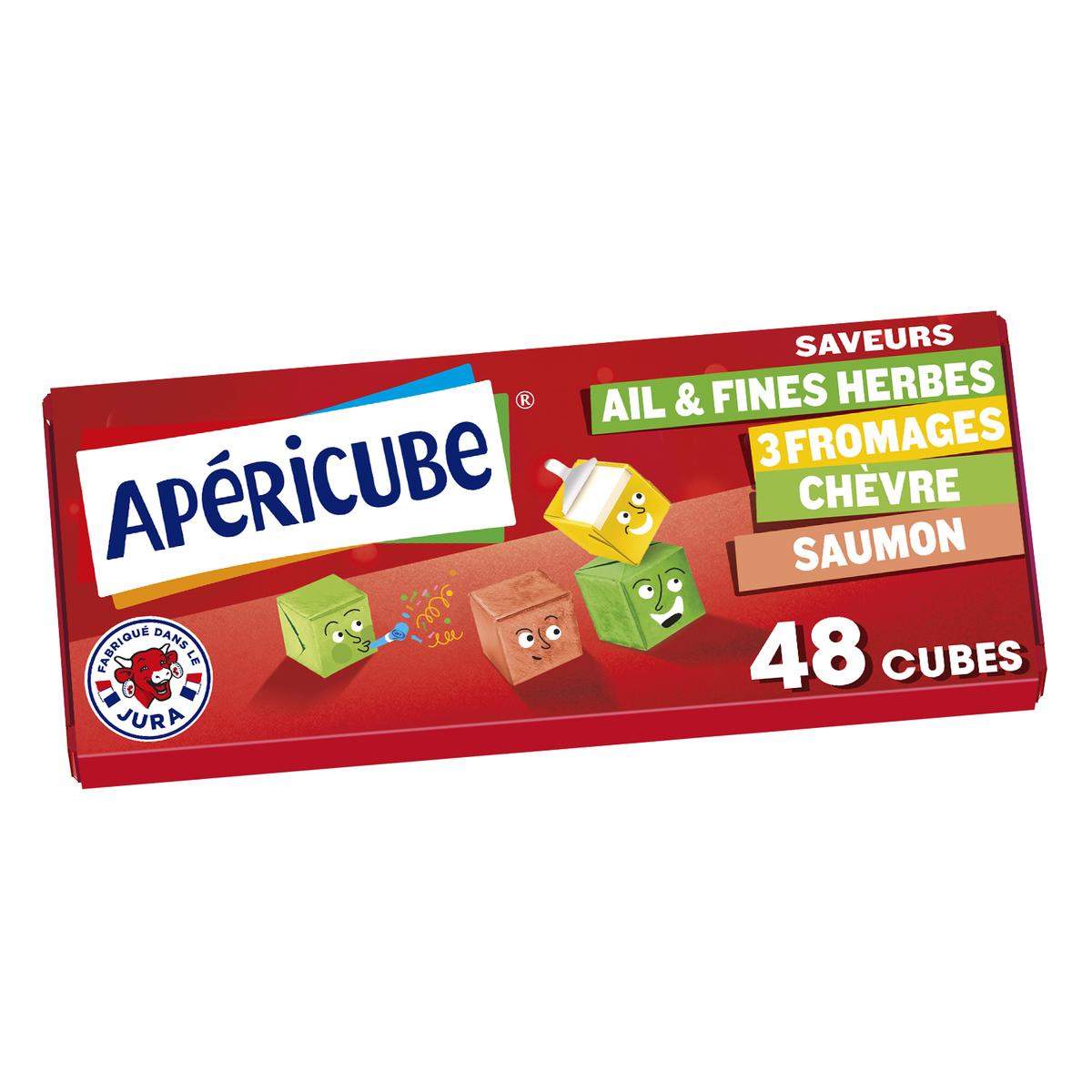 3073781108613 - Apéricube - Minis Fromages 4 saveurs