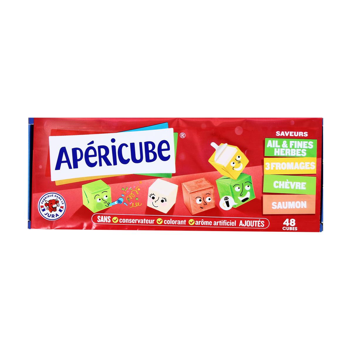 3073781108613 - Apéricube - Minis Fromages 4 saveurs