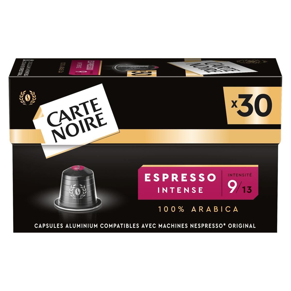 8000070059313 - Carte Noire - Capsules de café Espresso Intense n°9 compatibles Nespresso