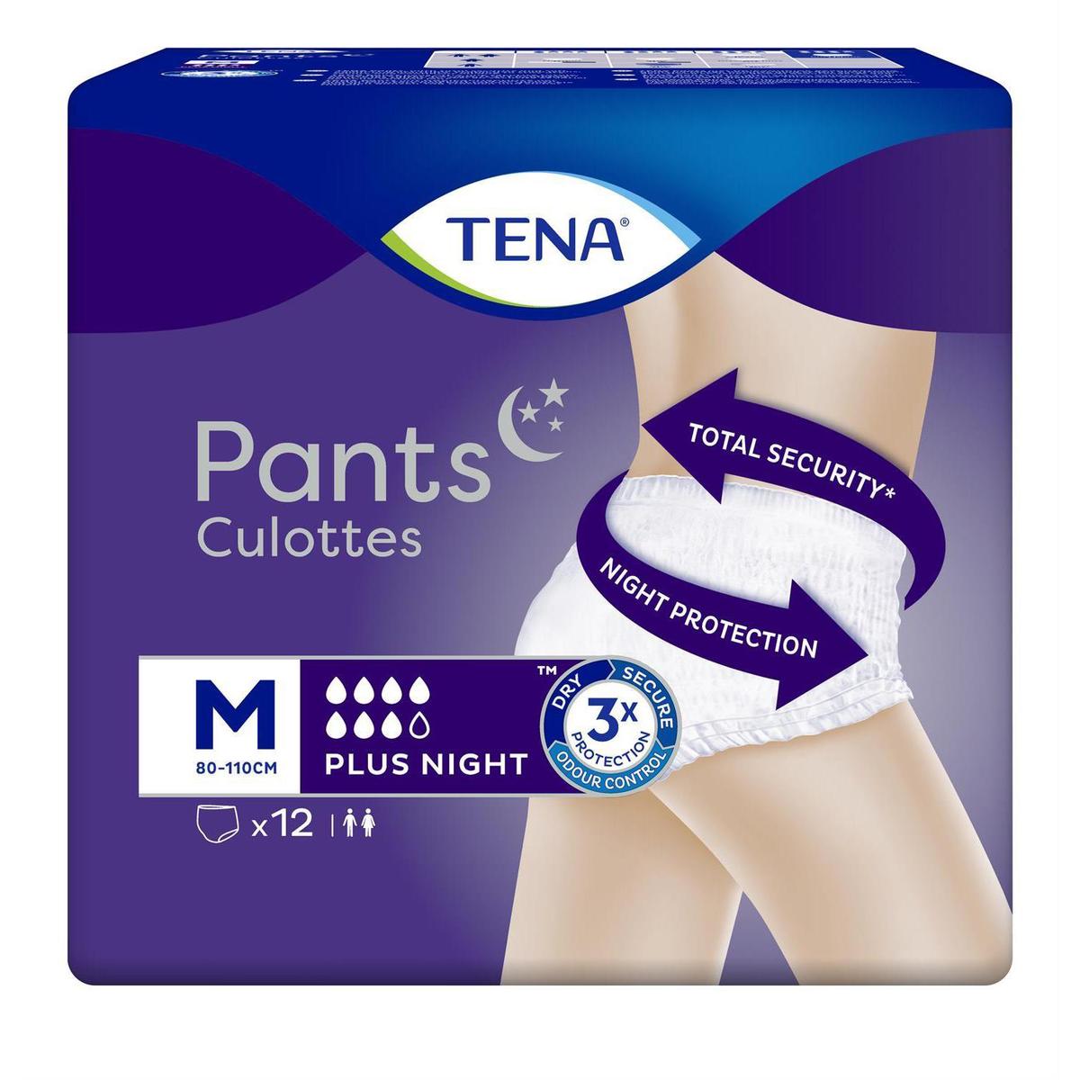 7322540839913 - Tena - Culottes incontinence Pants plus night Taille M