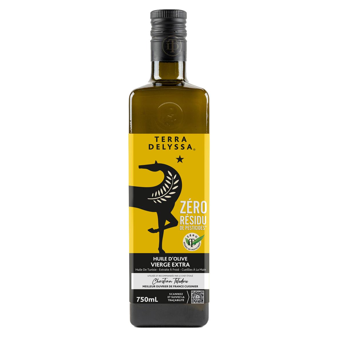 6191509910014 - Terra Delyssa - Huile d'Olive Vierge Extra Zéro Résidu de Pesticides