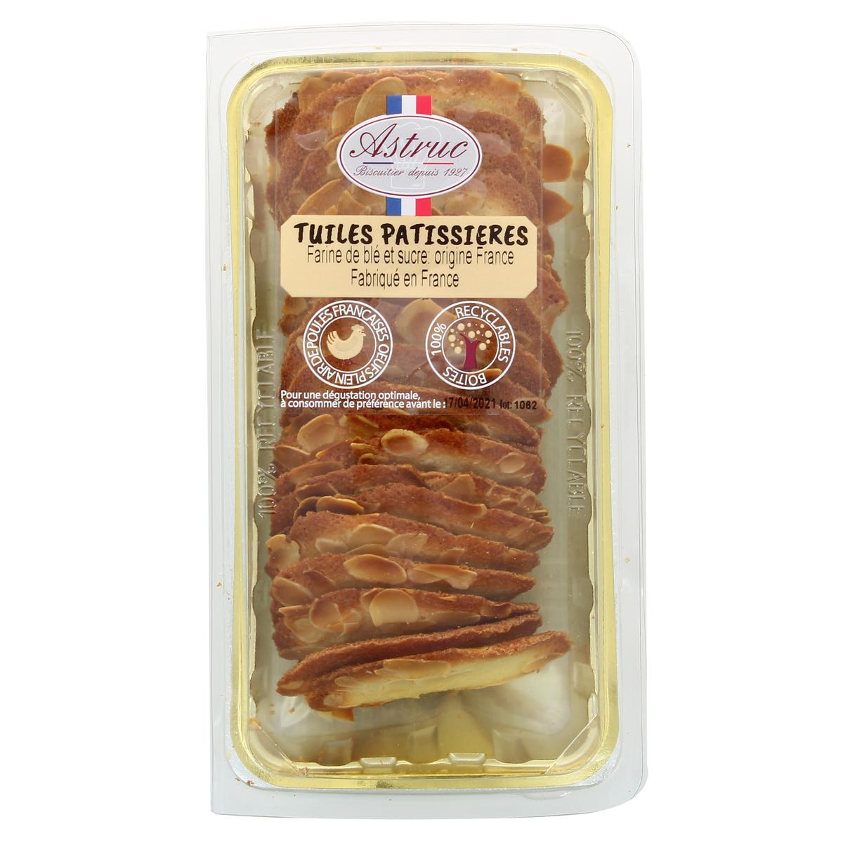 3286790100114 - Biscuiterie Astruc - Tuile aux amandes